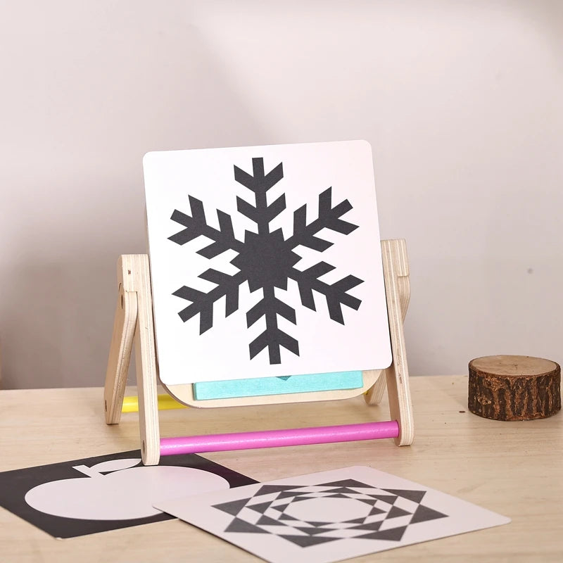 Montessori Sensory Activity Board | BPA Free Silicone Anxiety Relief Twistable Toy