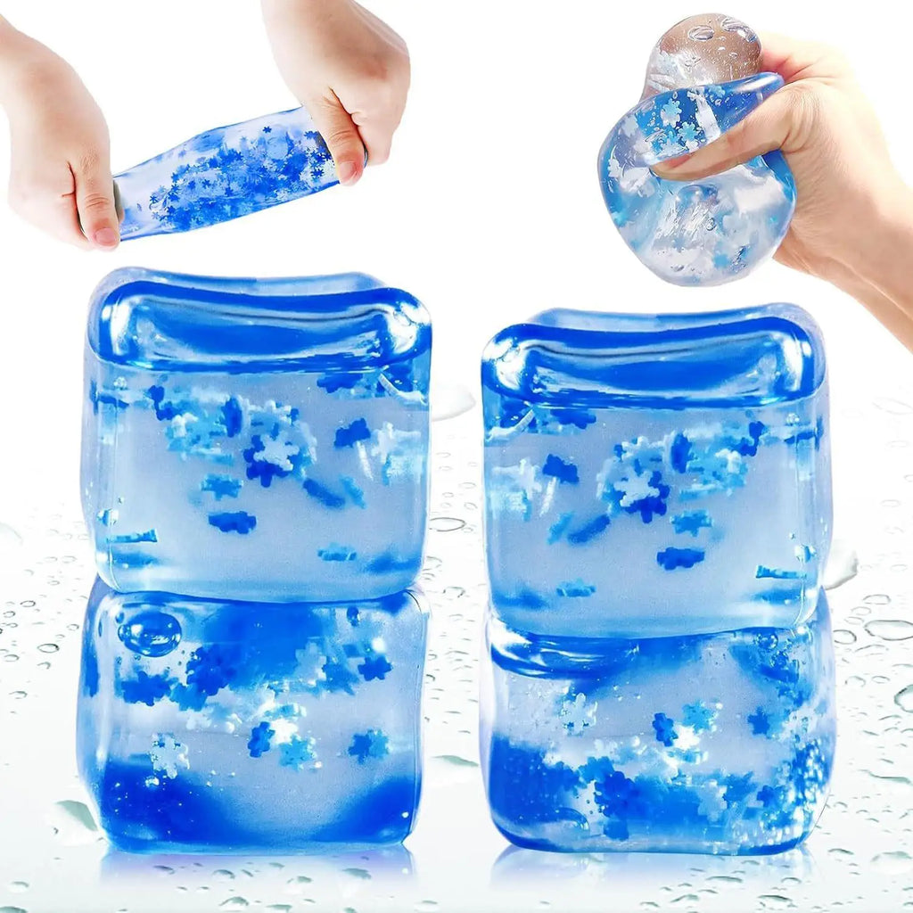 Ice Skin Maltose Squishy Stress Relief Ball | Slow Rebound Fidget Toy