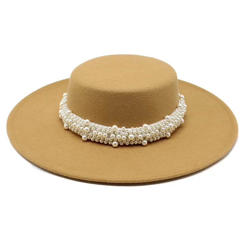 Unisex Cotton Bowler Fedora Hat – Felt Panama Style for Beach, Wedding & Everyday Wear | 56–58cm