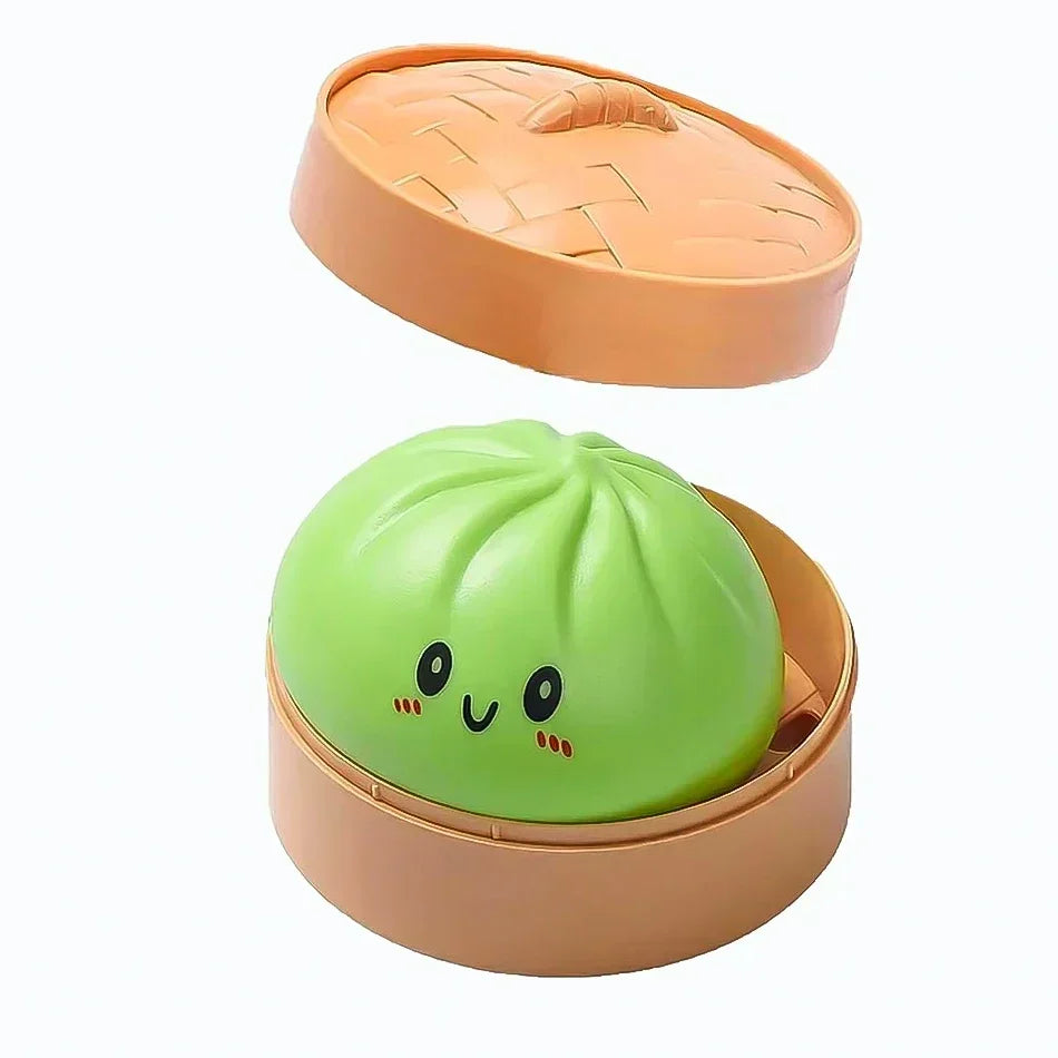 Blind Box Colorful Simulated Dumpling Squishy Relaxing Relieve Anxiety Antistress Enhance Happiness Rebound Squeeze Reliever Toy