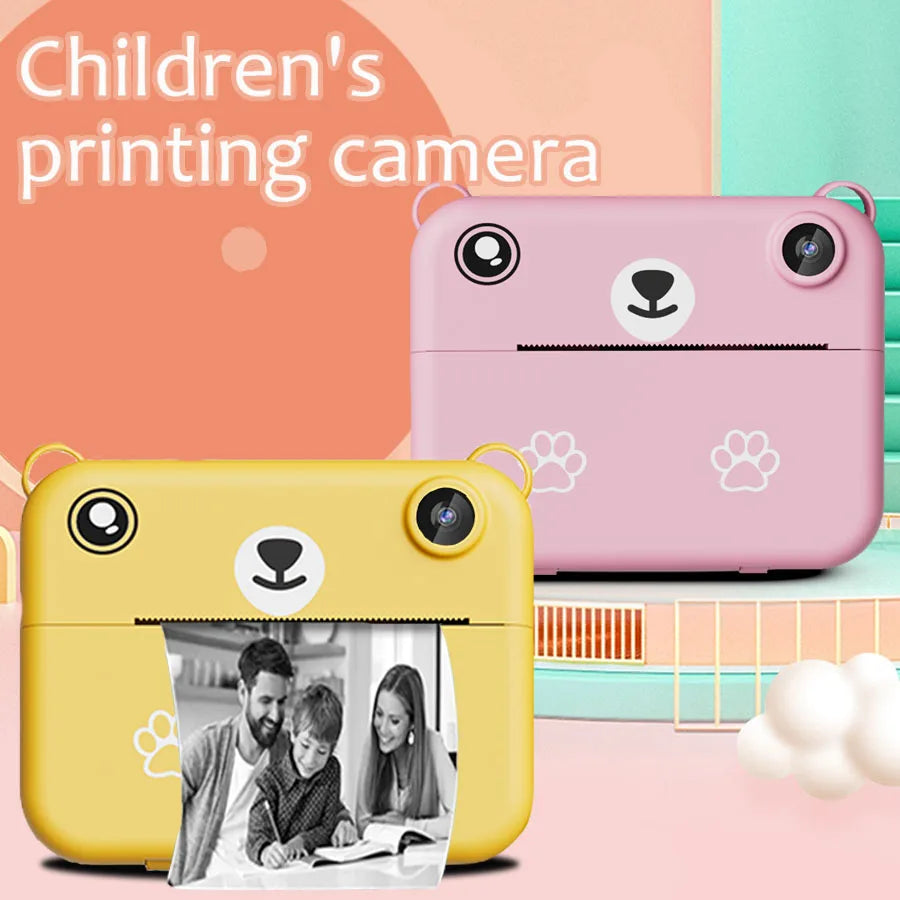 Kids Instant Print Digital Camera – 1080P HD with Thermal Printer