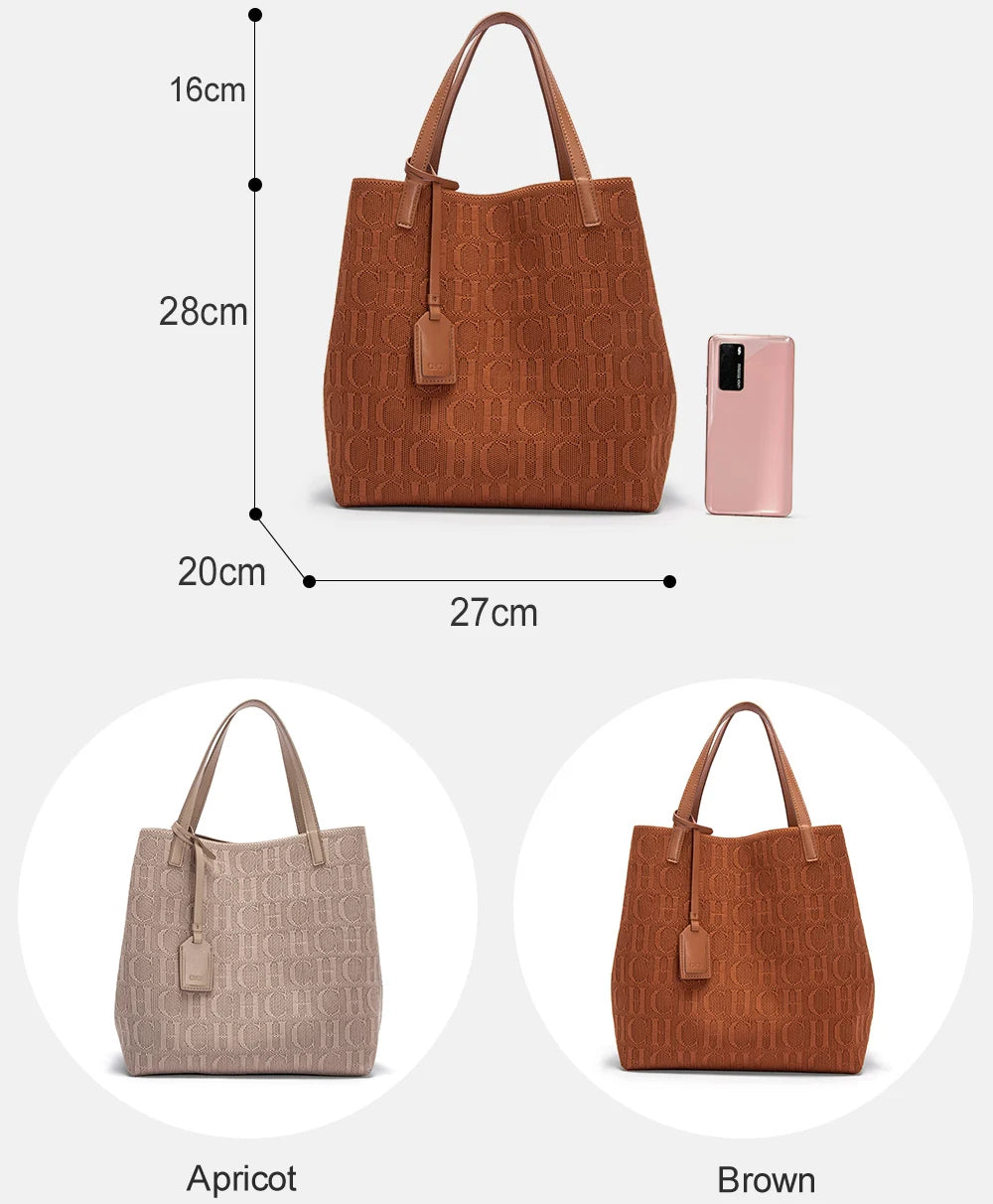 Women's Hand-Woven Cotton Tote Bag