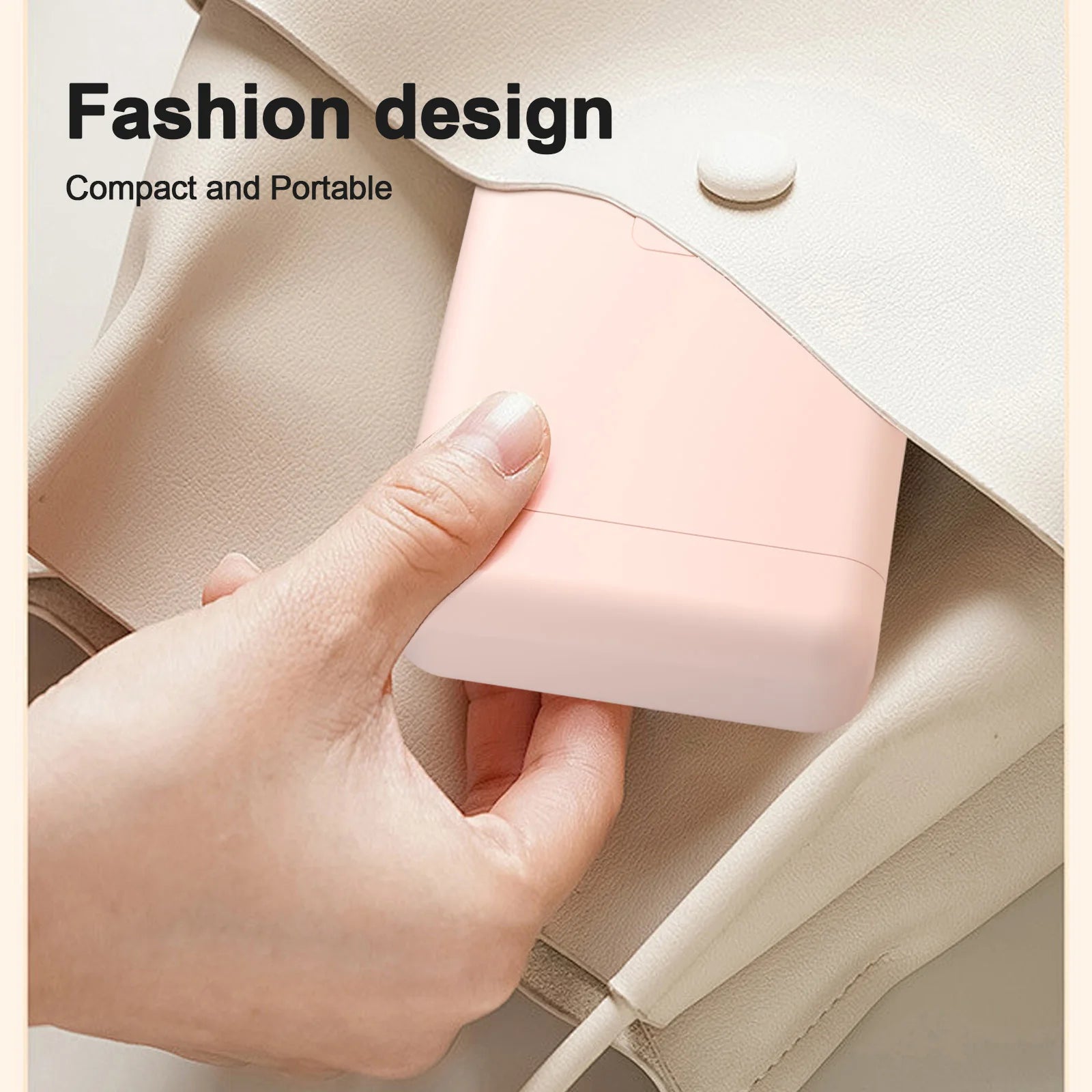 Label Maker Machine with Tape Portable Printer Mini Thermal Printers Self-adhesive Sticker for School Home Office Organization