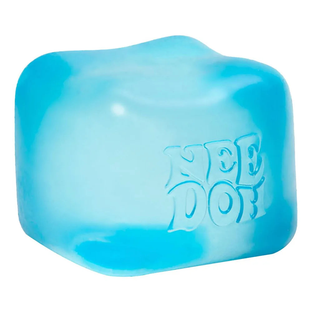 Schylling NeeDoh Nice Cube | Squishy Sensory Stress Relief Fidget Toy — 2.25" Cube