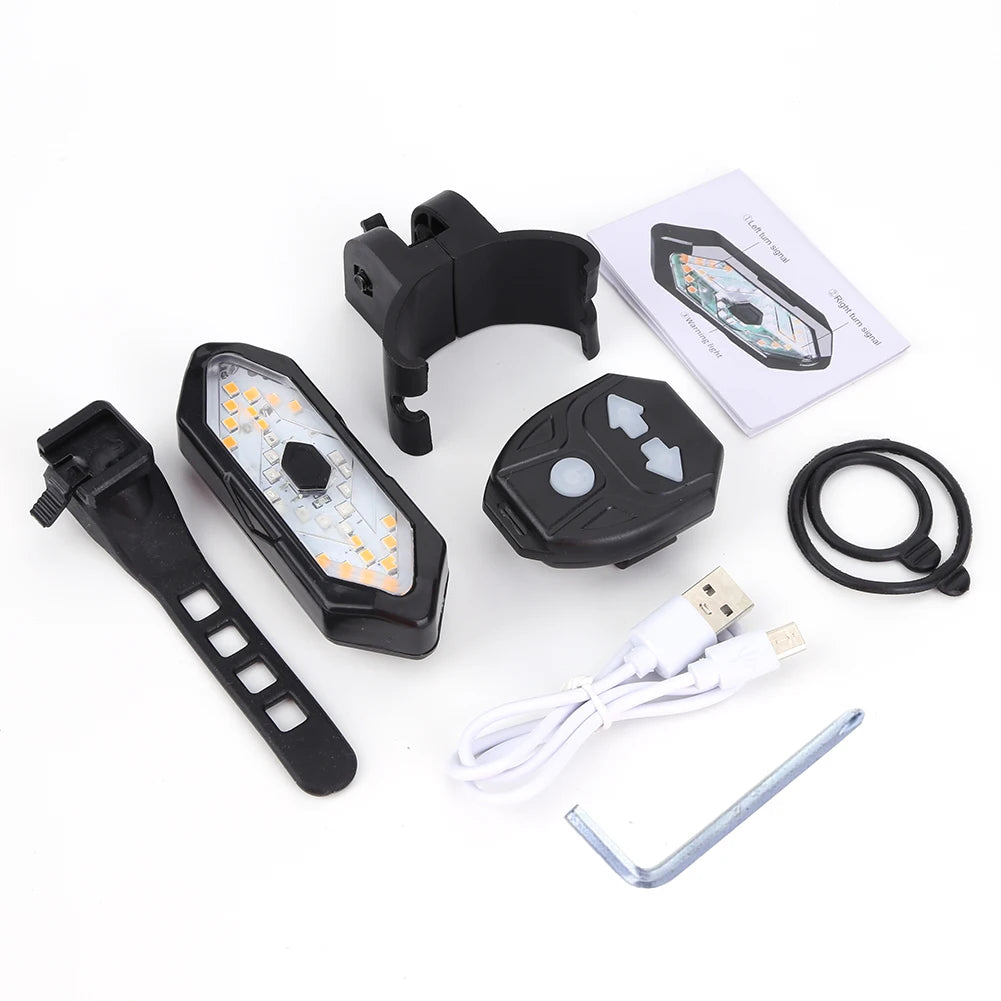 Scooter Turn Signal Safety Light – Wireless Remote LED Warning Lamp