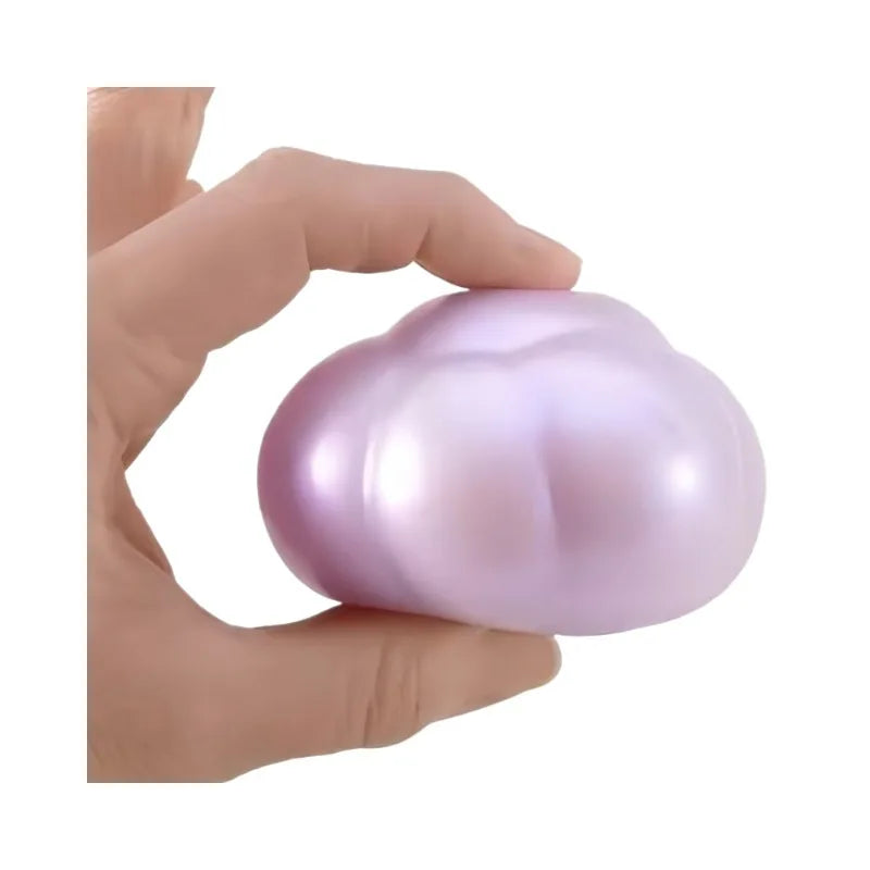 Needoh Cloud Pleaser Squishy Stress Relief Toy | Slow-Rising Squeeze Cube for Anxiety & ADHD