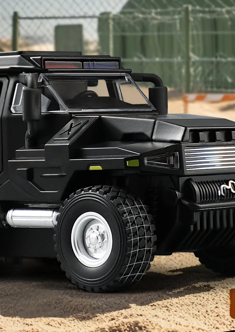1:32 Alloy Car Model Diecasts & Toy WAT City Police Truck Model Diecast Vehicles Toy Cars Kid Toys For Children Gifts Boy Toy