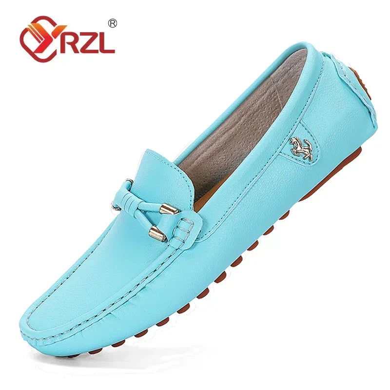 Men's Handmade Moccasin Loafers | Slip-On Casual Leather Shoes