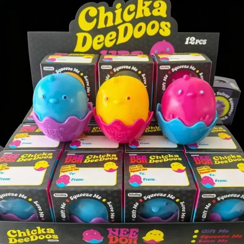 Chicka DeeDoos Squishy Blind Box Stress Relief Toy | Sensory Fidget Gift