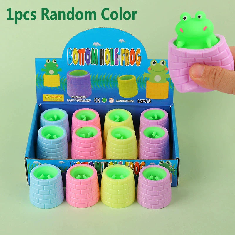 OUZEY Pop-Up Squishy Cheese Mouse & Squirrel Cup Toy | Slow Rebound Stress Reliever | 8 Styles