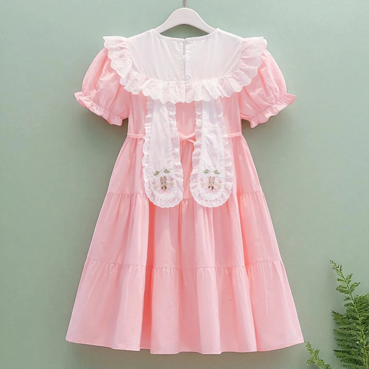 Toddlers Dresses For Girls Children's Dress Summer Cotton Kids School Costumes Short Sleeve Baby  4 5 6 8 9 10 12 Years