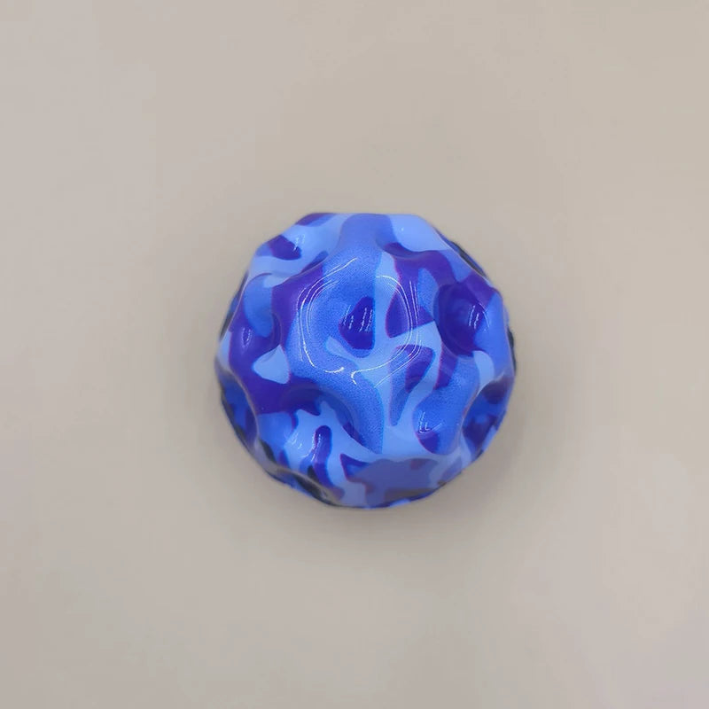 Galaxy Moon Shape Porous Bouncy Ball | Popping Sensory Fidget Toy | Stress Relief | Kids & Adults