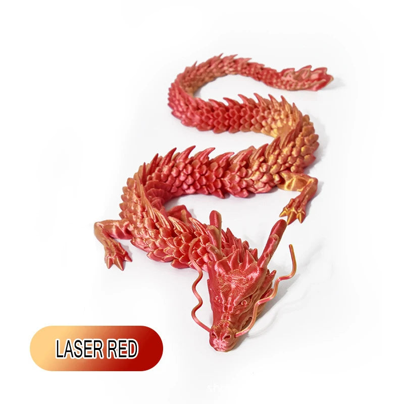 Giant 3D Dragon Figurine 60cm - Desk & Office Decor