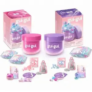 Gui Gui Rose Scent Crystal Slime | 5-Step DIY Blind Box | Stress Relief Sensory Toy