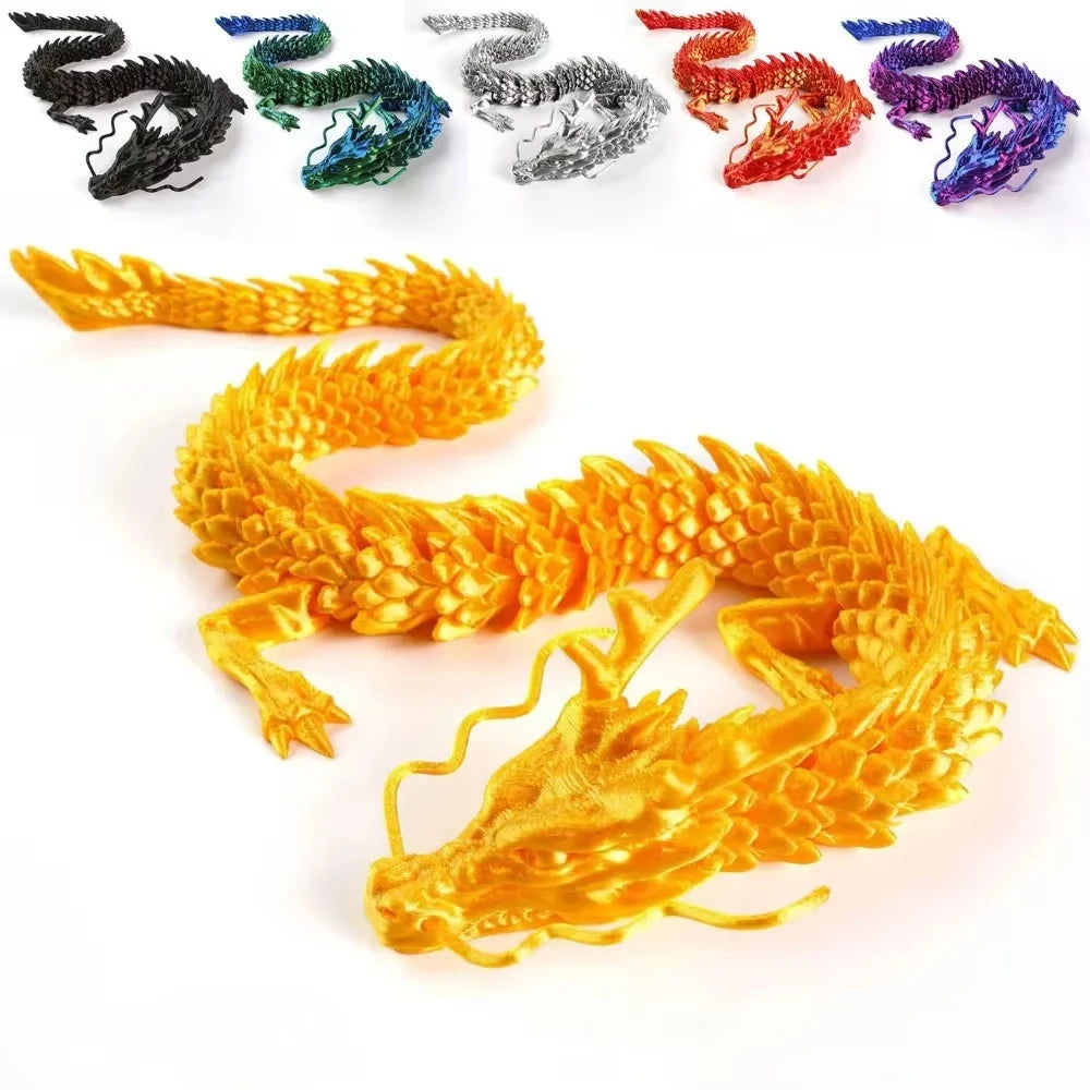 Giant 3D Dragon Figurine 60cm - Desk & Office Decor