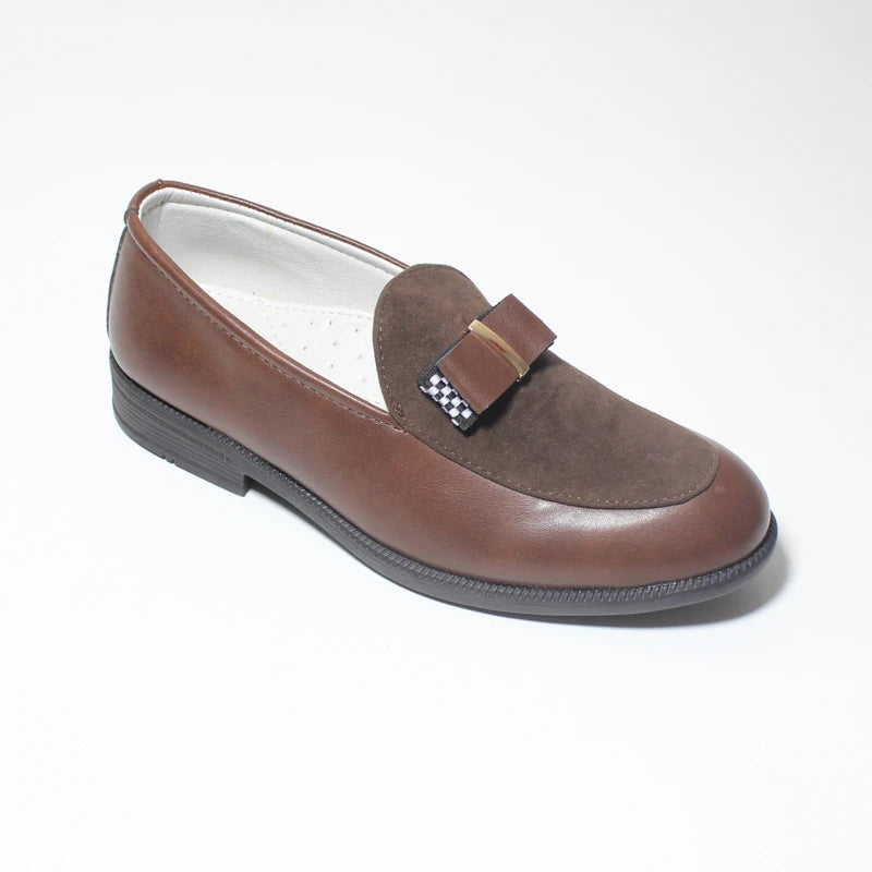 Boys' Classic British Oxford Dress Shoes