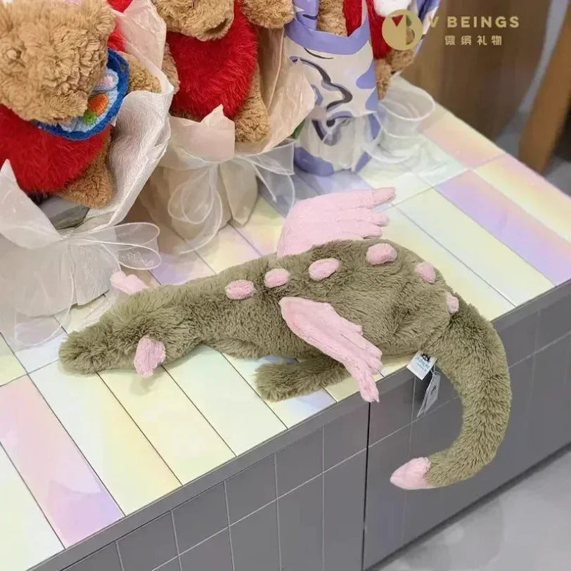 45cm Jelly Gift Matcha Cherry Dragon doll Cat And Dog Play With Toys