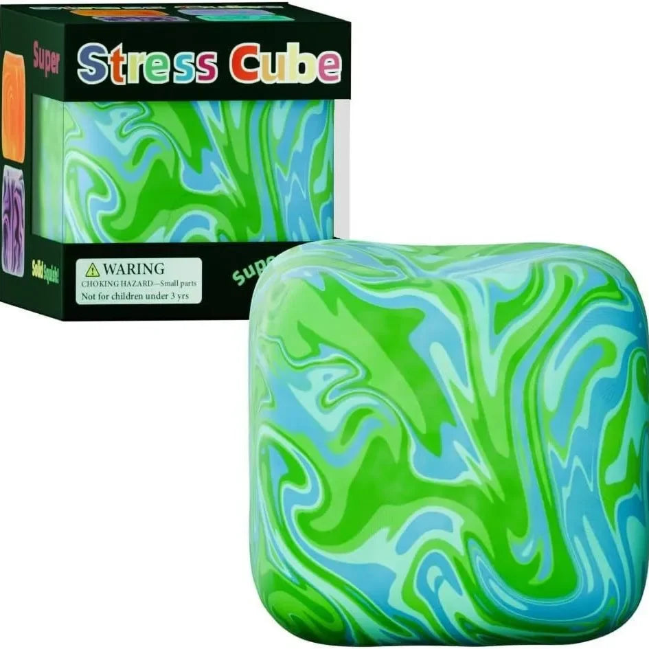 Schylling Needoh Pizza Sensory Fidget Cube | Squishy Stress Relief Anti-Anxiety Squeeze Toy for ADHD