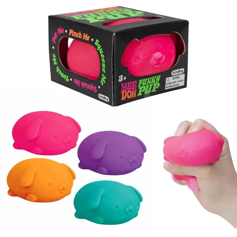 NeeDoh Cool Cats & Funky Pups Squishy Toys