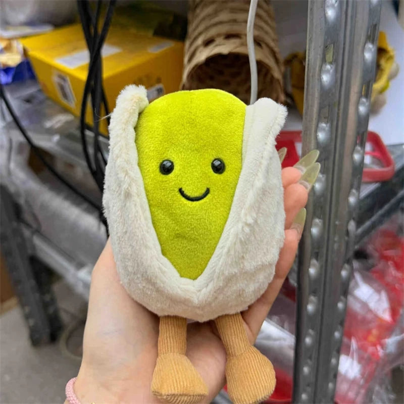 Jellycat-Style Pistachio Plush Doll | 12cm Cartoon Stuffed Toy — Kids Room Decor & Birthday Gift