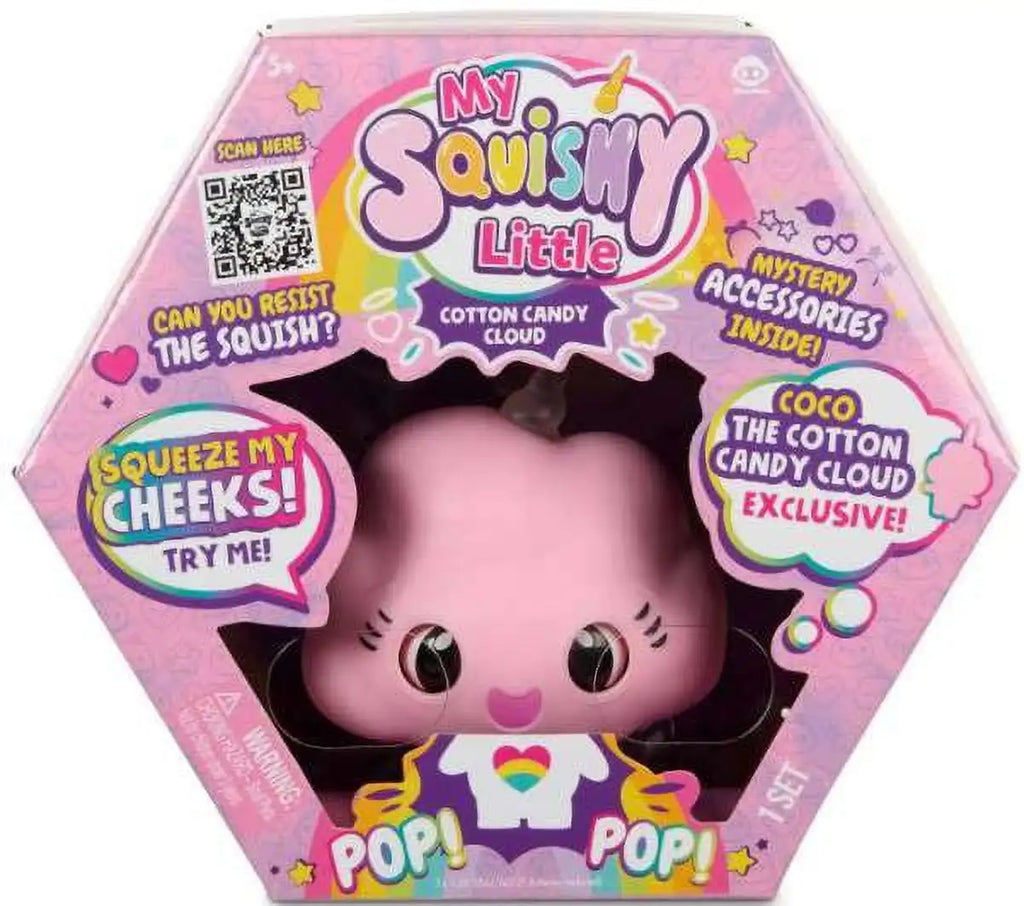 My Squishy Little Dumplings Interactive Doll Marshmallow Golden Cute Dumpling with Sound and Light Electronic Interactive Toys