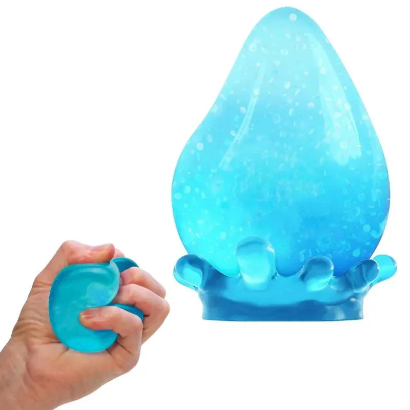 Dreamy Water Drop Squishy | Slow Rising Maltose Texture Stress Relief Toy