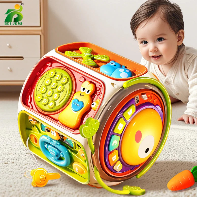 Montessori Color Sorting & Shape Learning Game | Cognitive Development Toy for Kids 3+
