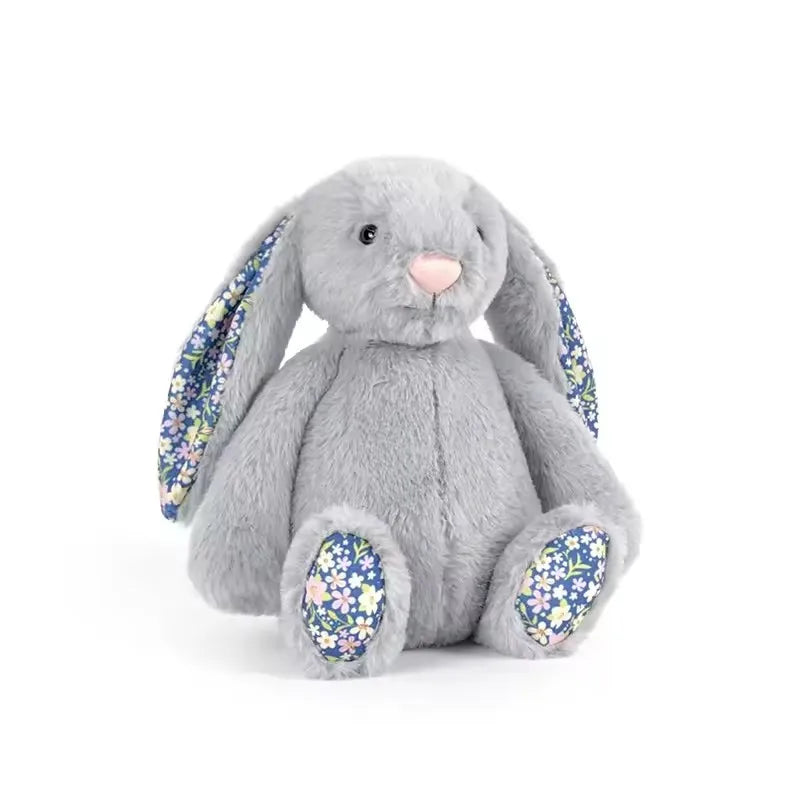 Bonnie Rabbit Plush Toy with Floral Ears | Kawaii Stuffed Doll & Sofa Cushion