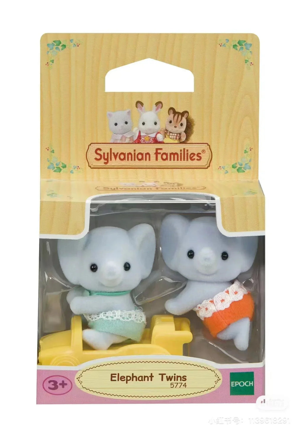 Sylvanian Families Anime Girl Figures Calico critters Furniture Chihuahua Figures Houes Accesorios Furniture   elephant twins