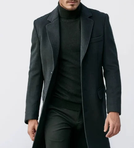 Men's Casual Autumn Coat – Relaxed Fit Outerwear in 5 Colors, Sizes S–4XL