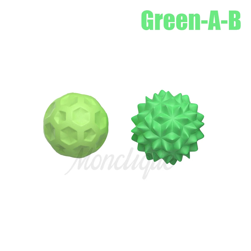 Silicone Sensory Magnetic Constructor Balls | Montessori Educational Toy | Magnetic Building Blocks | 3 Colors