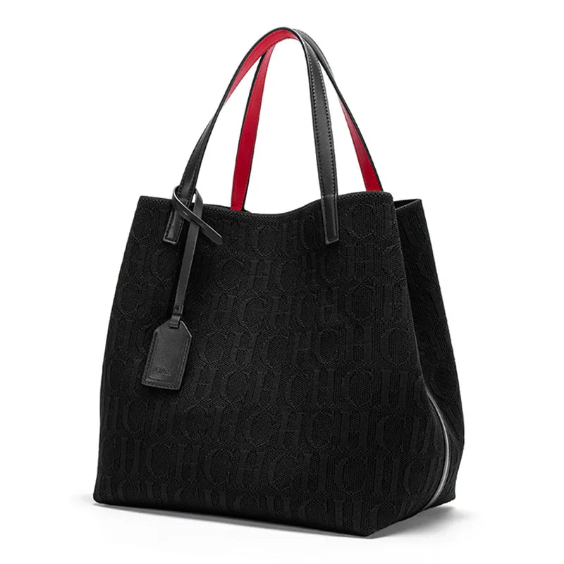 Women's Hand-Woven Cotton Tote Bag