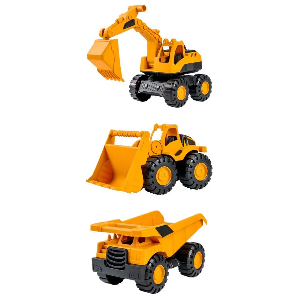 Excavator Truck Model Toy Engineering Vehicle Toddler Early Education Construction Vehicles Truck Boys Gifts