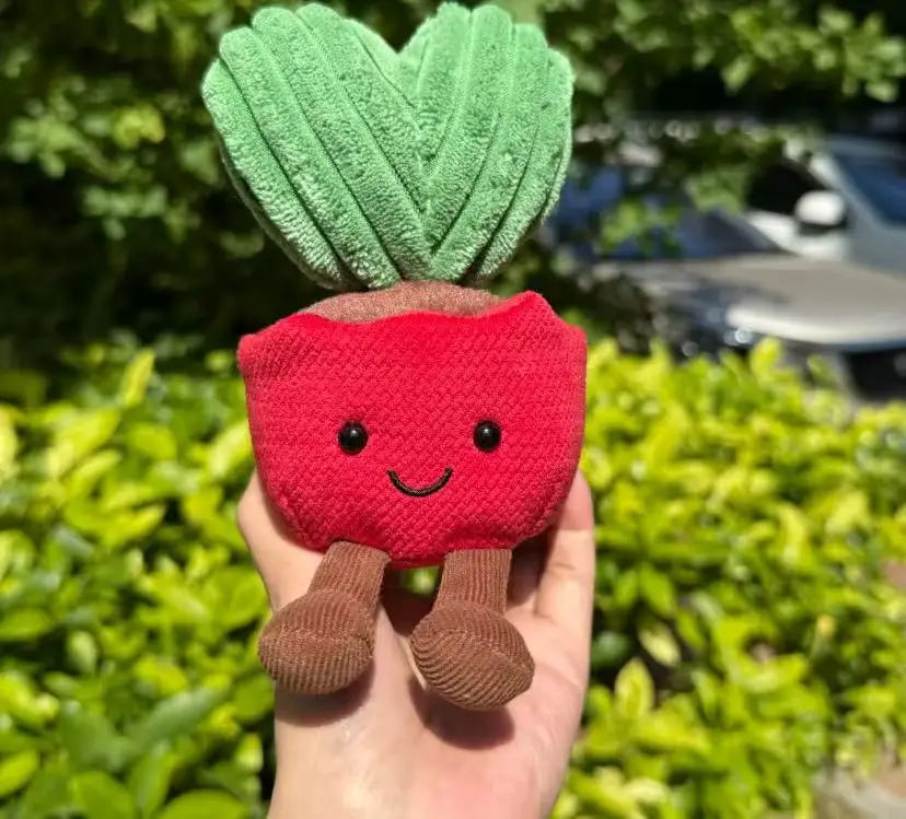 JC Plush Potted Plant Decor Toy Sunflower Daisy Drop Stuffed Soft Comfortable Doll Home Decoration Trendy Toy Jc Plush Gift