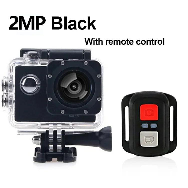 1080P Underwater Waterproof Sports Dv Multifunctional Outdoor Riding Locomotive Sports Camera Sports Camera Diving Camera