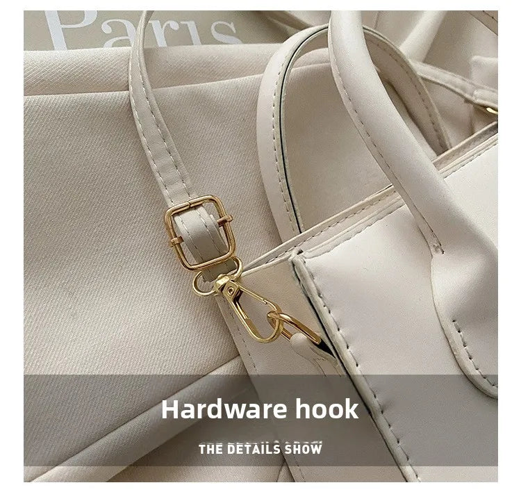 Women's Sequined PU Satchel Crossbody Bag