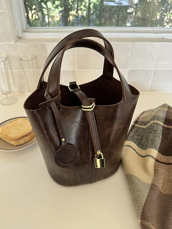 Women Bags Handbags Bucket Bag Shoulder Bag Crossbody Bag Fashion Bucket Tote Bag Leather Luxury Desginer Big Lady Hand Bags