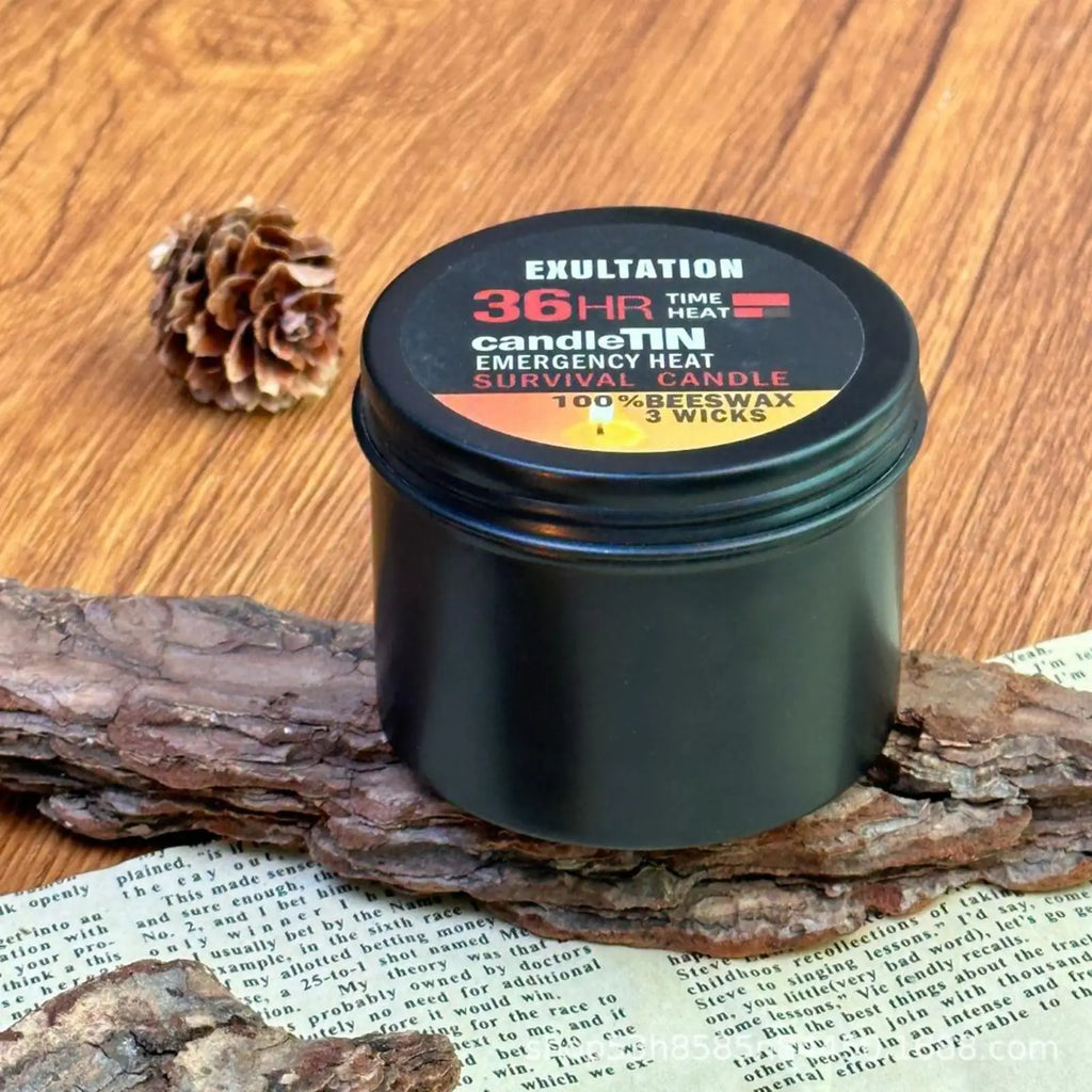 Survival Candles for Household Power Outages Windproof Smokeless Disaster Prevention Emergency Supplies No Electricity Lighting