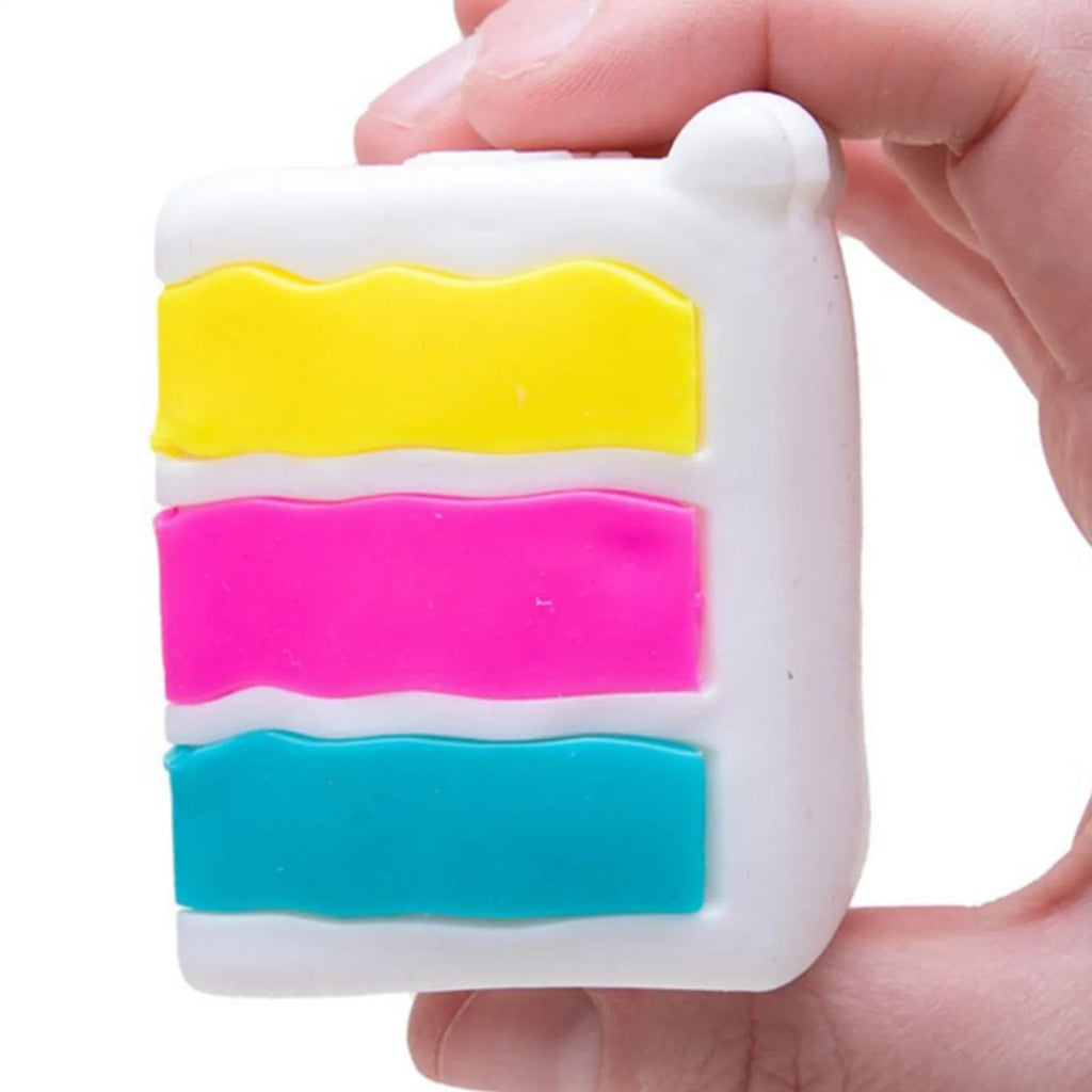 Peace O'Cake Shape Sensory Squeezing Relieve Stress Toy is the best item for students with high office pressure Gifts