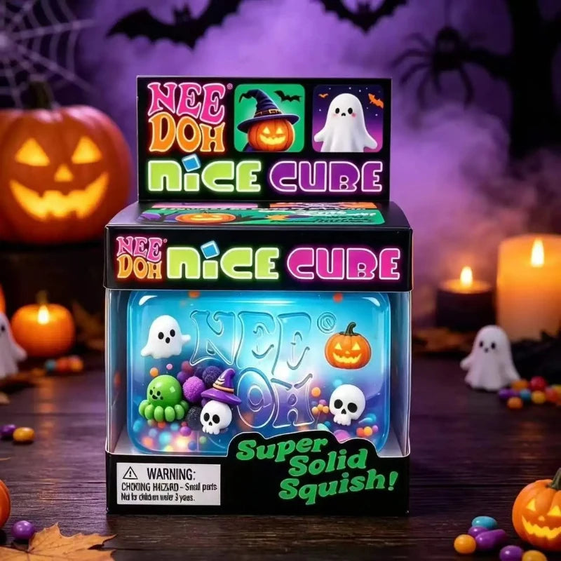 Halloween & Christmas Squishy Fidget Toys | Holiday Stress Relief Squeeze
