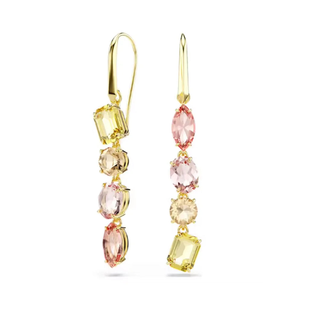 Original 2026 New Charms  Gradient Crystal Arrow Earrings Necklace Fine Jewelry Set Pearl Earrings Heart Bracelet Romantic Gift