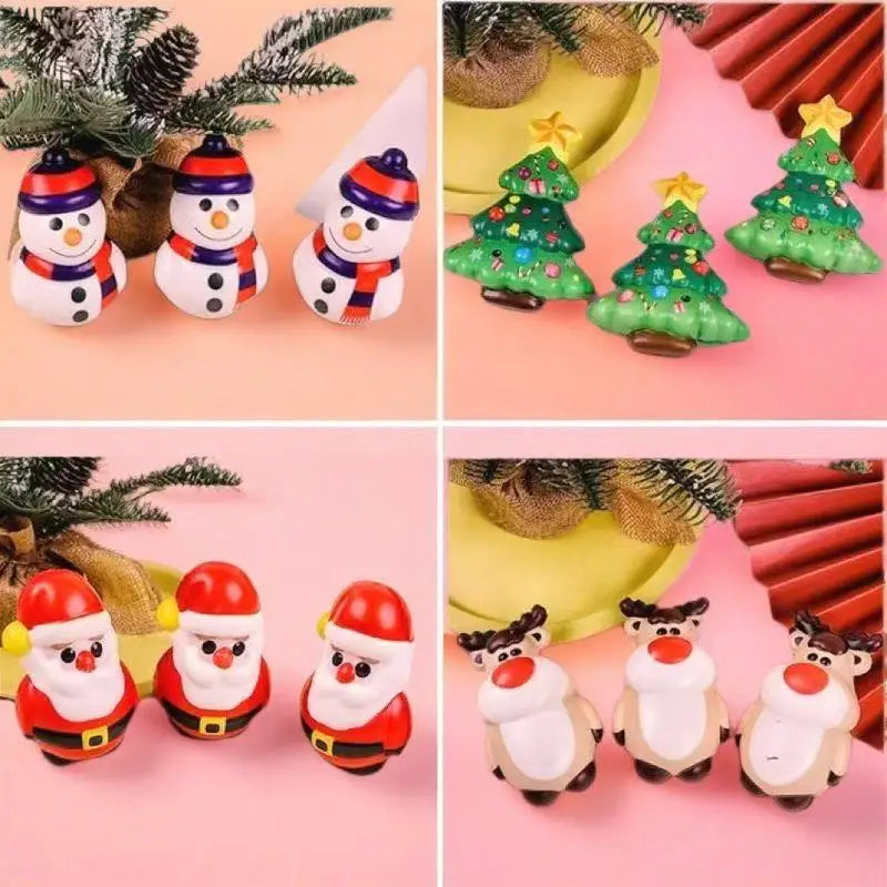 Christmas Squishy Toys – 4-Piece Set