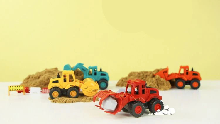 Simulation engineering vehicle toys, inertial vehicles, excavators, bulldozers, road rollers, claw machines, suitable as gifts f