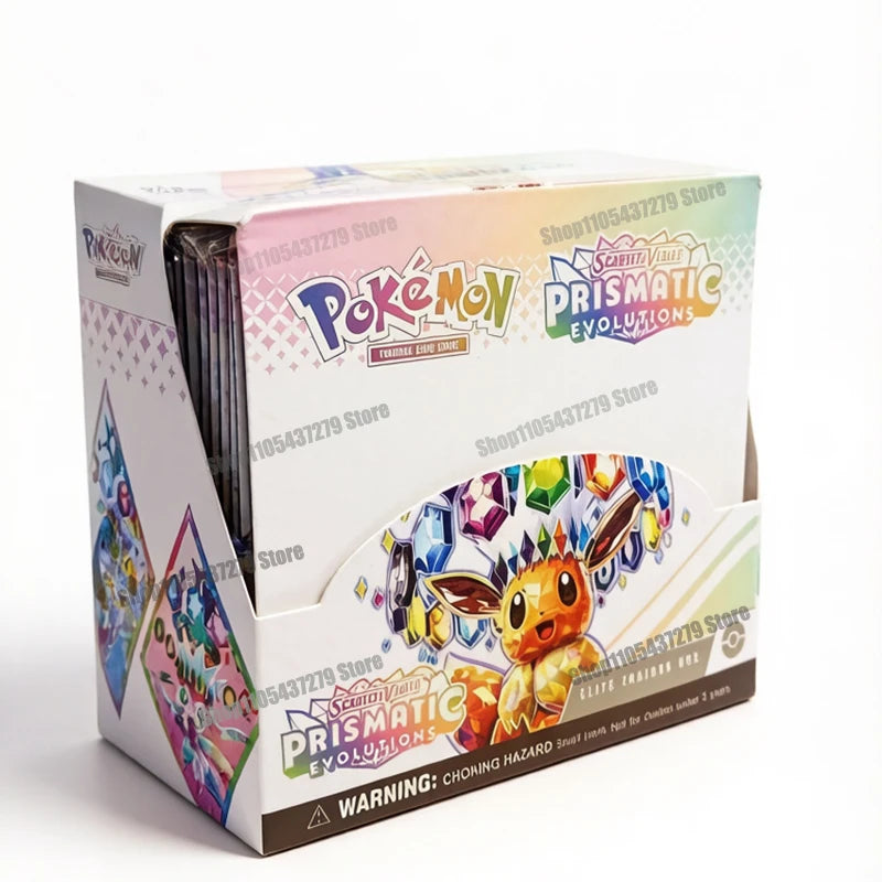 Pokémon 360Pcs English Booster Box | Scarlet Violet, Prismatic Evolutions, Temporal Forces & More