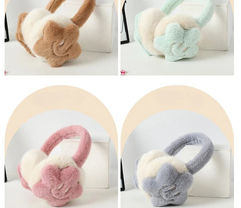 Kids' Plush Star Earmuffs