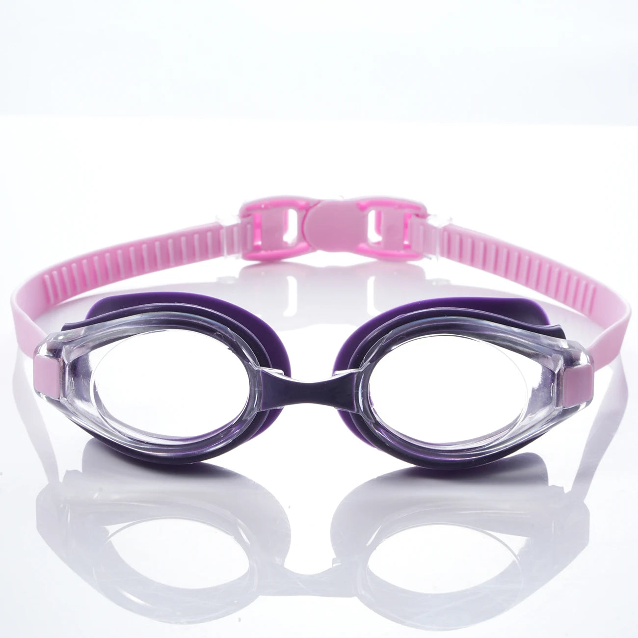 1PC Swimming Goggles, Professional Waterproof and Anti-fog Flat Light Diving, Toddler Goggles No Hair Pull
