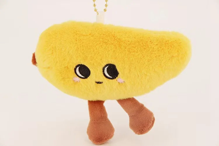 Jellecat Fun Fruit Series Doll Stuffed Bitter Gourd Plush Toy Handmade Doll Cartoon Anime Cute Children's Birthday Gift Doll