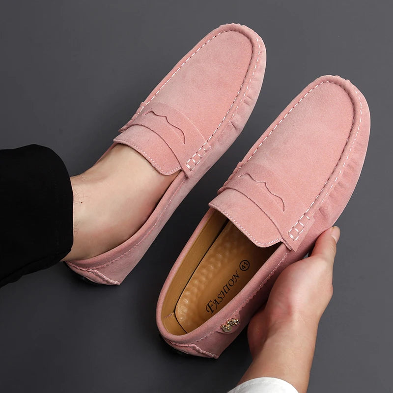 Shoes Men Casual Shoes Fashion Men Shoes Genuine Leather Men Loafers Moccasins Slip on Men Flats Male Driving Shoes
