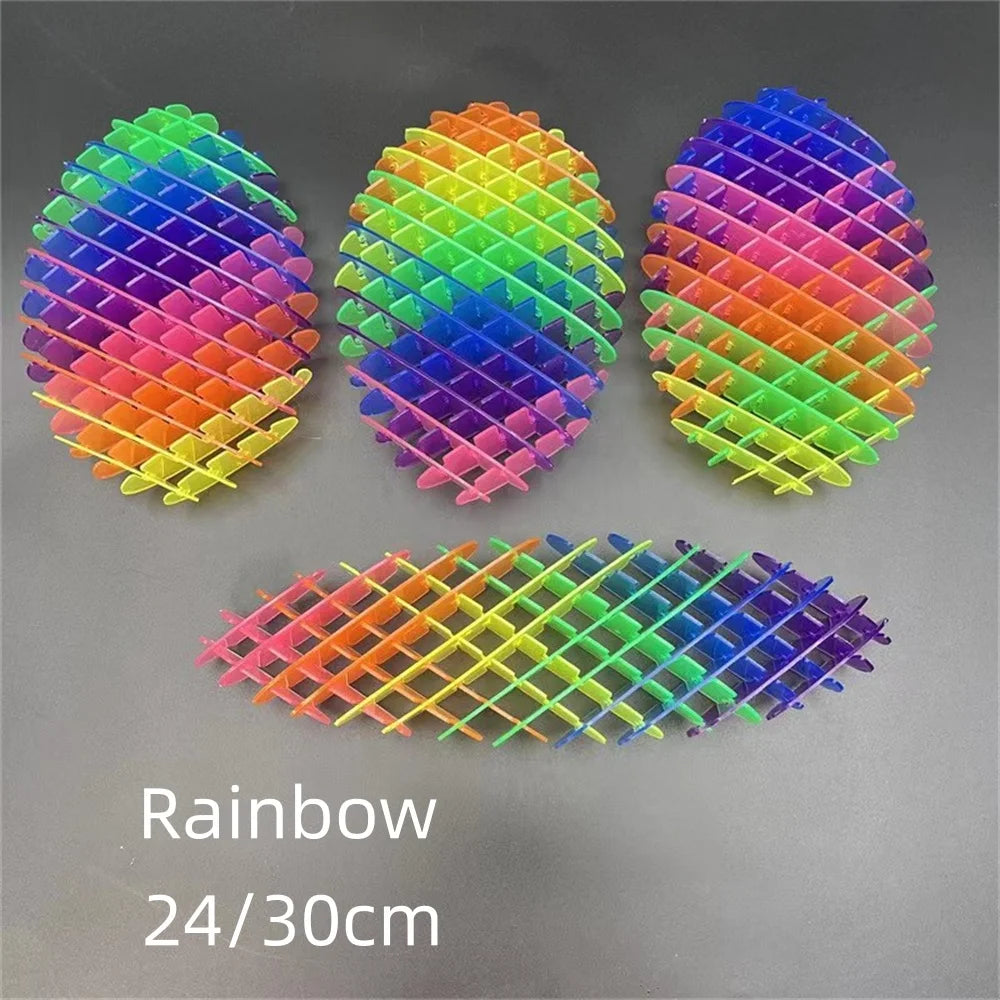 Fidget Worm Toy Elastic Slug Sensory Toy for Kids & Adults Funny Pocket Fidget Toys Stress Relief Birthday Classroom Gift