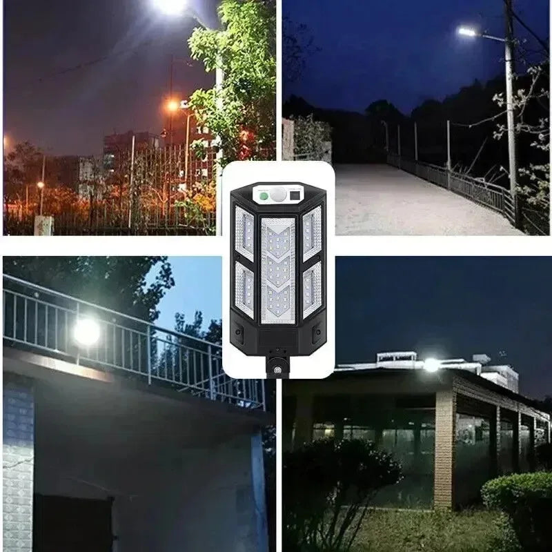 15000LM Solar Motion Sensor Wall Light | IP65 Waterproof Outdoor LED Lamp